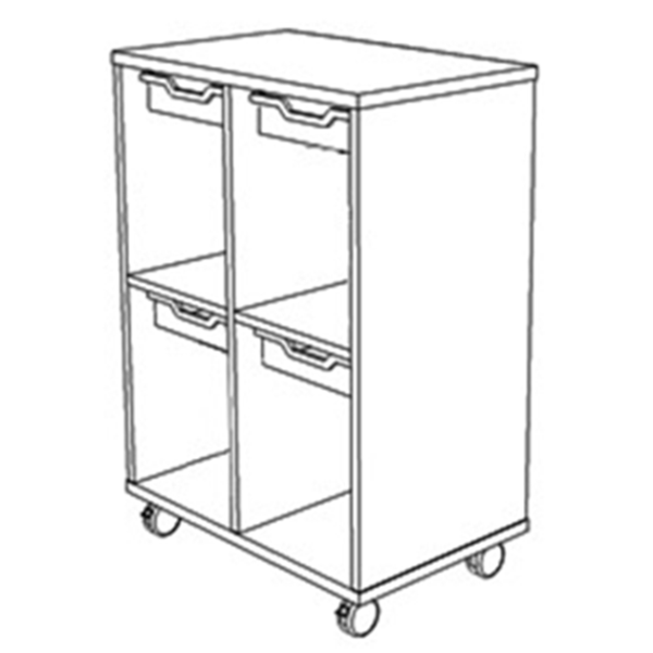 Low cupboard mobile 89061