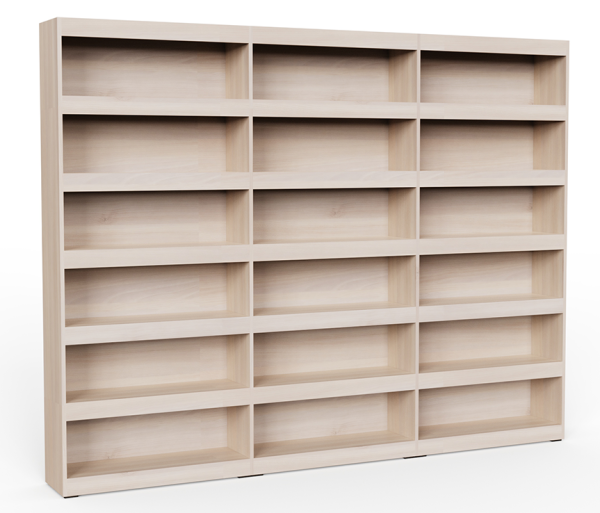 Wooden Library Shelving