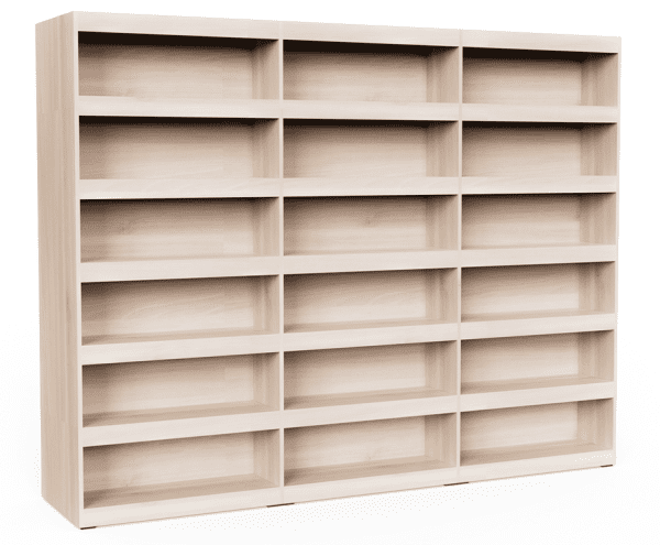 Wooden Library Shelving